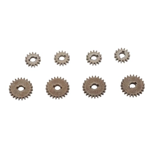 Tbest 8pcs Türbrückengetriebe, Stahldifferenzdifferentialsporn -Zahnrad -Ritzel Ersatzteile für Hobbyplus 1/18 4WD CP18P RC -Auto Tbest 8pcs Türbrückengetriebe, Stahldifferenzdifferentialsporn -Zahnrad -Ritzel Ersatzteile für Hobbyplus 1/18 4WD CP18P RC -Auto von Tbest