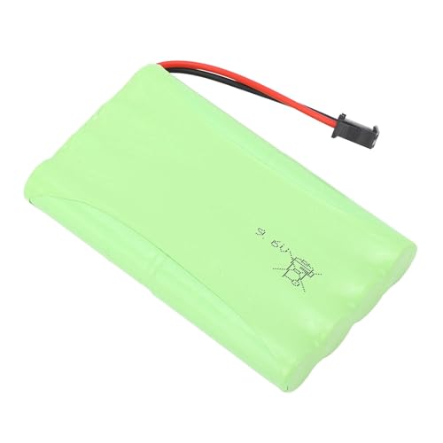 Tbest 9,6 V 2400 MAh Lithiumbatterie, Langlebige Stromversorgung - Ersatzbatterie für RC -Auto, Boot, LKW und überlegene Leistung mit Überladungsschutz für RC -Auto -Lithiumbatterie von Tbest