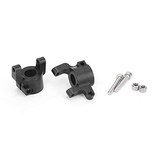 Tbest Aluminiumlegierung Vorne Hinten C-Nabenhalterung Achsverriegelungssatz, für AXIAL SCX10 II 90046 90047 AR44 RC-Auto, RC-Zubehör, CNC-bearbeitete Oberfläche, Perfekte Passform von Tbest