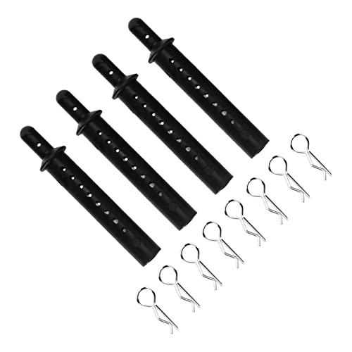 Tbest Autoschalensäule, Autoschalensäule Eratz-KunstOff-Karosseriepfost-Sule MIT R-Pins für 1/10 RC-Auto Automodell Spielzeug Tbest Autoschalensäule, Autoschalensäule Eratz-KunstOff-Karosseriepfost-Sule MIT R-Pins für 1/10 RC-Auto Automodell Spielzeug von Tbest