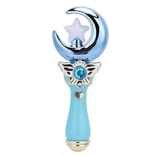 Tbest Fee Zauberstab, Licht Up Fee Prinzessin Engel Leuchtender Zauberstab Mond Styling Magic Fairy Stick Flashing Toy Geschenk von Tbest