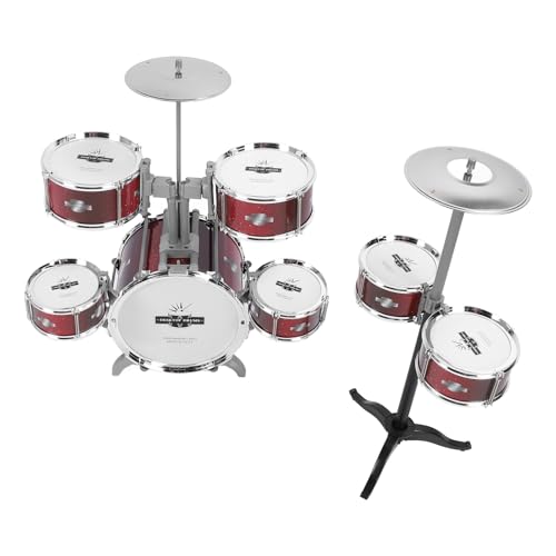 Tbest Kids Set 7-teilige Jazz--Set für Kleinkinder, Interaktives Musikspielzeug mit 27 Accessoires, Spielzeit für , Leichtgewicht und Tragbares Design, Bildungsmusikentwicklung Tbest Kids Set 7-teilige Jazz--Set für Kleinkinder, Interaktives Musikspielzeug mit 27 Accessoires, Spielzeit für , Leichtgewicht und Tragbares Design, Bildungsmusikentwicklung von Tbest