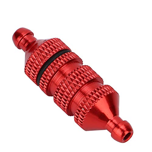 Tbest Outdoor Produkt Öl Kraftstoff Filter Motor Modell Teil Für Rc :8 :0 Modell Auto Aum Alloye Auto Modell Widder (Rot) von Tbest