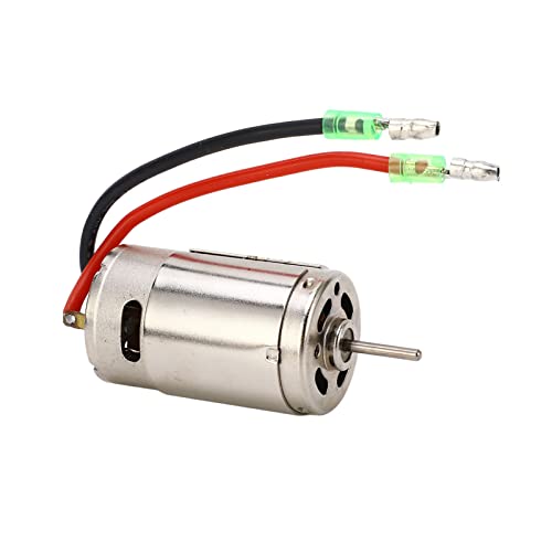 Tbest RC-Auto-Bürstenmotor, Universelle 390-Elektro-Bürstenmotor-Upgrade-Teile für 1/16 1/18 RC-Autos von Tbest