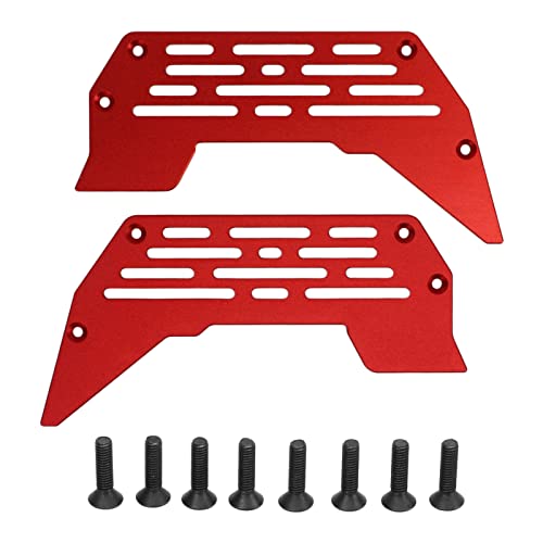 Tbest RC-Car-Unterfahrschutz, Upgrade-Teil aus Aluminiumlegierung, Aluminiumlegierung für Ferngesteuertes Auto der Serie Arrma 1/7 1/8 von Tbest