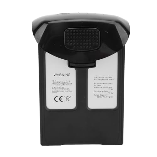 Tbest RC -Drohnen -Batterie, 5,2 V 5870mah Intelligent Flug Li Batterie Ersatz für Phantom 4 Serie 4 Pro 4a 4Pro V2.0 RTK Tbest RC -Drohnen -Batterie, 5,2 V 5870mah Intelligent Flug Li Batterie Ersatz für Phantom 4 Serie 4 Pro 4a 4Pro V2.0 RTK von Tbest