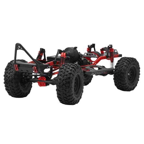 Tbest RC-Rahmen-Chassis, Hochfester RC-Radstandrahmen, RC-Chassis-Zubehör für AXIAL SCX10 90046 1/10 Crawler Car von Tbest