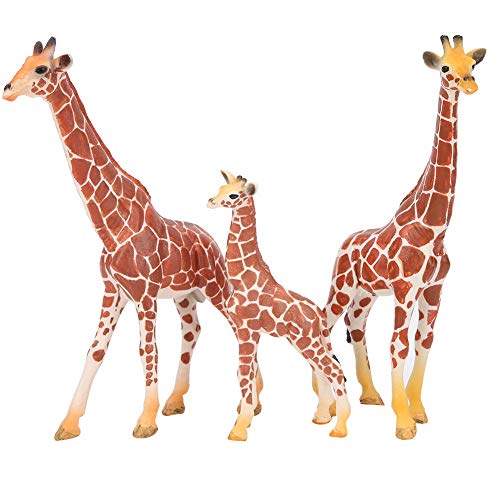 Tbest TEISS, FFEEY Tier Figuri Wildlife Modelecoration LDRen Eonal Toy (1 Giraffe) von Tbest