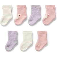 7 Paar Baby-Socken, Schwan von Tchibo