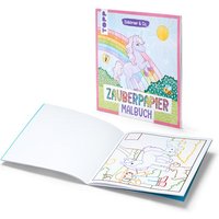 Buch: »Zauberpapier Malbuch ‒ Einhörner & Co.« von Tchibo