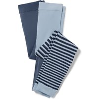Tchibo - 2 Kinder-Feinstrumpf-Leggings - Baby - Gr. 86/92 - blau/gestreift Tchibo - 2 Kinder-Feinstrumpf-Leggings - Baby - Gr. 86/92 - blau/gestreift von Tchibo
