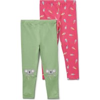 Tchibo - 2 Kinder-Leggings - Baby - Gr. 86/92 - grün/print Tchibo - 2 Kinder-Leggings - Baby - Gr. 86/92 - grün/print von Tchibo