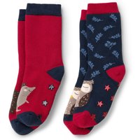 Tchibo - 2 Paar Kinder-Antirutsch-Socken - Baby - Gr. 23-26 - dunkelblau/jacquard Tchibo - 2 Paar Kinder-Antirutsch-Socken - Baby - Gr. 23-26 - dunkelblau/jacquard von Tchibo