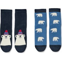 Tchibo - 2 Paar Kinder-Antirutsch-Socken - Baby - Gr. 23-26 - dunkelblau Tchibo - 2 Paar Kinder-Antirutsch-Socken - Baby - Gr. 23-26 - dunkelblau von Tchibo