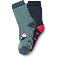 Tchibo - 2 Paar Kleinkind-Antirutsch-Socken - Baby - Gr. 23-26 - dunkelblau Tchibo - 2 Paar Kleinkind-Antirutsch-Socken - Baby - Gr. 23-26 - dunkelblau von Tchibo