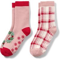 Tchibo - 2 Paar Kleinkinder-Antirutsch-Socken mit Herz-Jacquard - Baby - Gr. 19-22 - weiß/jacquard Tchibo - 2 Paar Kleinkinder-Antirutsch-Socken mit Herz-Jacquard - Baby - Gr. 19-22 - weiß/jacquard von Tchibo