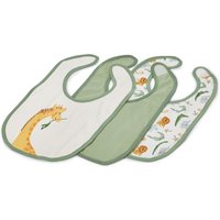 Tchibo - 3 Baumwoll-Baby-Lätzchen mit Tiermotiven - olivgrün Tchibo - 3 Baumwoll-Baby-Lätzchen mit Tiermotiven - olivgrün von Tchibo