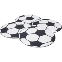 Tchibo - 4 Fußball-Platzsets - schwarz Tchibo - 4 Fußball-Platzsets - schwarz von Tchibo