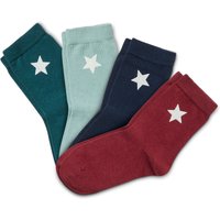 Tchibo - 4 Paar »Glow in the Dark«-Kinder-Socken - Baby - Gr. 23-26 - dunkelblau Tchibo - 4 Paar »Glow in the Dark«-Kinder-Socken - Baby - Gr. 23-26 - dunkelblau von Tchibo
