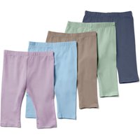 Tchibo - 5 Kinder-Leggings in 3/4-Länge - Baby - Gr. 74/80 - dunkelblau Tchibo - 5 Kinder-Leggings in 3/4-Länge - Baby - Gr. 74/80 - dunkelblau von Tchibo