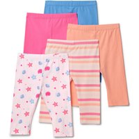 Tchibo - 5 Kinder-Leggings in 3/4-Länge - Baby - Gr. 86/92 - weiß/print Tchibo - 5 Kinder-Leggings in 3/4-Länge - Baby - Gr. 86/92 - weiß/print von Tchibo