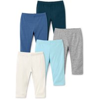 Tchibo - 5 Leggings aus Bio-Baumwolle - Baby - Gr. 62/68 - dunkelblau Tchibo - 5 Leggings aus Bio-Baumwolle - Baby - Gr. 62/68 - dunkelblau von Tchibo