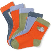 Tchibo - 5 Paar Kinder-Socken - Baby - Gr. 23-26 - dunkelblau/jacquard Tchibo - 5 Paar Kinder-Socken - Baby - Gr. 23-26 - dunkelblau/jacquard von Tchibo