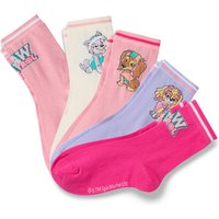 Tchibo - 5 Paar Kinder-Socken »Paw Patrol« - Baby - Gr. 23-26 - creme/jacquard Tchibo - 5 Paar Kinder-Socken »Paw Patrol« - Baby - Gr. 23-26 - creme/jacquard von Tchibo