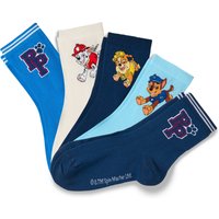 Tchibo - 5 Paar Kinder-Socken »Paw Patrol« - Baby - Gr. 23-26 - dunkelblau/jacquard Tchibo - 5 Paar Kinder-Socken »Paw Patrol« - Baby - Gr. 23-26 - dunkelblau/jacquard von Tchibo
