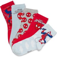 Tchibo - 5 Paar Kinder-Socken »Spider-Man« - Baby - Gr. 23-26 - hellblau/jacquard Tchibo - 5 Paar Kinder-Socken »Spider-Man« - Baby - Gr. 23-26 - hellblau/jacquard von Tchibo