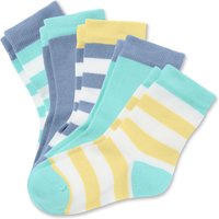 Tchibo - 5 Paar Socken aus Bio-Baumwolle - Baby - Gr. 23-26 - blau/gestreift Tchibo - 5 Paar Socken aus Bio-Baumwolle - Baby - Gr. 23-26 - blau/gestreift von Tchibo