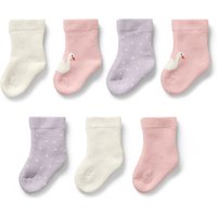 Tchibo - 7 Paar Baby-Socken - Baby - Gr. 19-22 - weiß Tchibo - 7 Paar Baby-Socken - Baby - Gr. 19-22 - weiß von Tchibo
