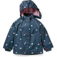 Tchibo - Kinder-Thermo-Regenjacke mit Fleecefutter - Baby - Gr. 74/80 - rosa/print Tchibo - Kinder-Thermo-Regenjacke mit Fleecefutter - Baby - Gr. 74/80 - rosa/print von Tchibo