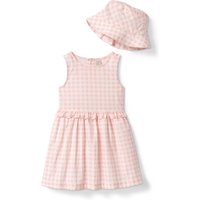Tchibo - Kleid mit passendem Hut - Baby - Gr. 74/80 - weiß/kariert Tchibo - Kleid mit passendem Hut - Baby - Gr. 74/80 - weiß/kariert von Tchibo