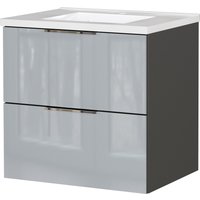 Tchibo - Waschtisch »Celano« inkl. Becken - 61x46x61cm - grau - Tchibo - Waschtisch »Celano« inkl. Becken - 61x46x61cm - grau - von Tchibo