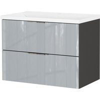 Tchibo - Waschtisch »Celano« inkl. Becken - 81x46x61cm - grau - Tchibo - Waschtisch »Celano« inkl. Becken - 81x46x61cm - grau - von Tchibo