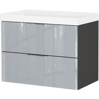 Tchibo - Waschtisch »Celano« mit Becken - 81x46x65cm - weiß - Holz / Glas Tchibo - Waschtisch »Celano« mit Becken - 81x46x65cm - weiß - Holz / Glas von Tchibo