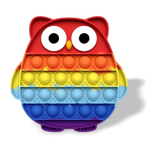 Plopper, Plopper Spielzeug, Lindern Sie Angst Squeeze Toys, Rainbow Plopp Spielzeug, Plopp Spielzeug Geschenk für Alle Altersgruppen von Tcnzdy