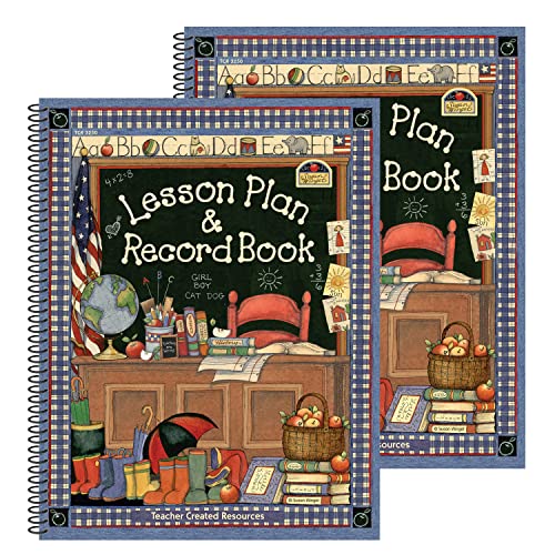 Susan Winget Lesson Plan & Record Book, Pack of 2 von Teacher Created Resources