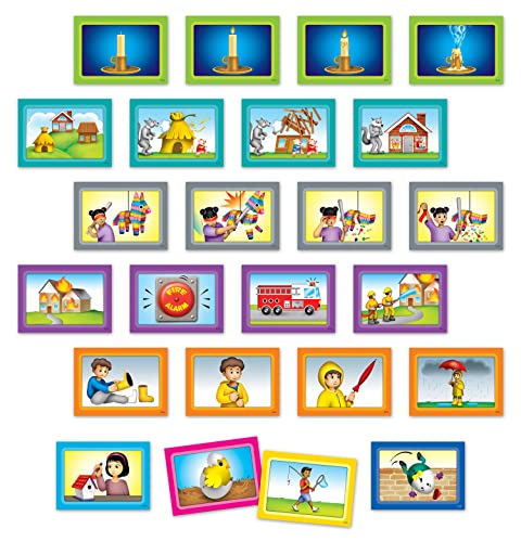 Teacher Created Resources 4-Szenen-Sequenzierungs-Taschendiagrammkarten (TCR20848) von Teacher Created Resources