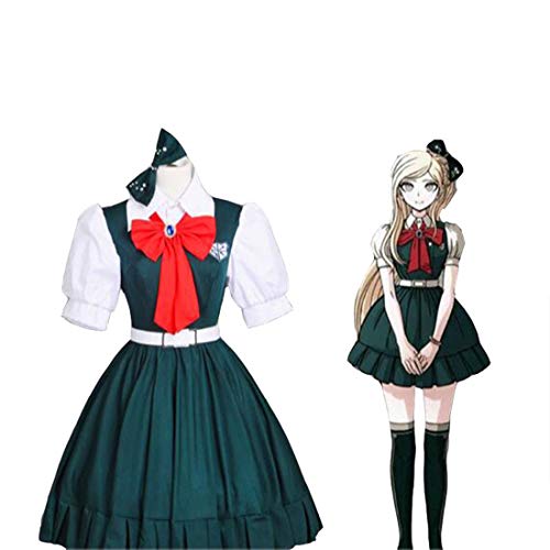 Teakpeak Anime Cosplay Schuluniform, Anime Danganronpa Cosplay Costume Sonia Nevermind Cosplay Dress JK Uniform - XL von Teakpeak