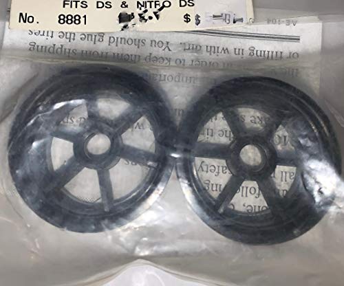 Front Wheels, black von Team Associated