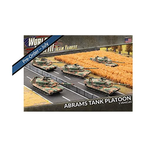 Team Yankee Abrams Tank Platoon TUBX18 von Team Yankee