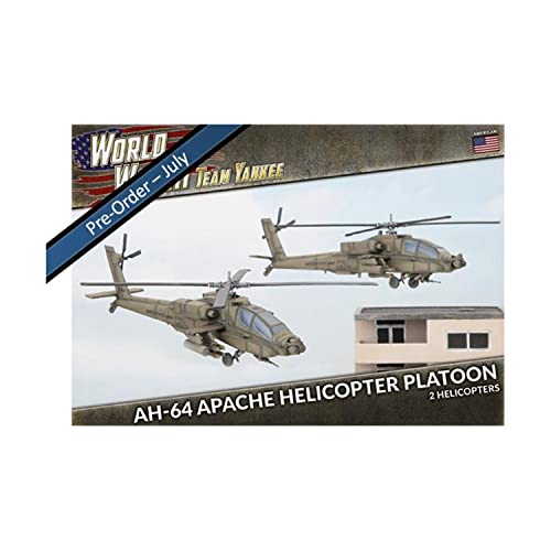 Team Yankee Battlefront World War III American AH-64 Apache Helicopter Platoon von Team Yankee