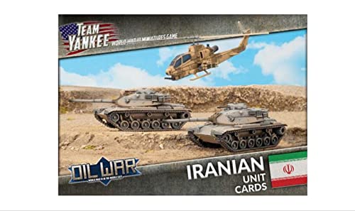 Iranian Unit Cards von Team Yankee