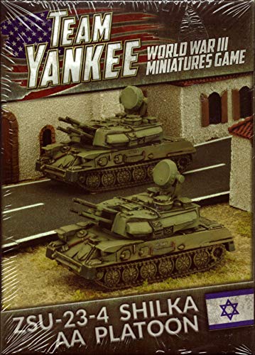 Team Yankee Oil War WW III Israel ZSU-23-4 Shilka AA Platoon (TIBX06) 15mm Flames of War Battlefront Miniatures von Team Yankee