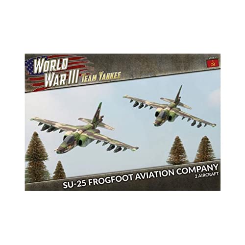 Team Yankee World War III Soviet SU-25 Frogfoot Aviation Company (TSBX20) von Team Yankee