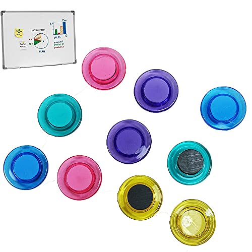 Kit 10 Whiteboard Colorful Magnets von Techly