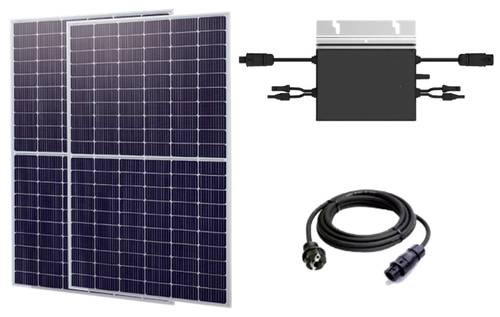 Technaxx TX-241 5064 Solar-Set 410 Wp inkl. Laderegler, inkl. Anschlusskabel, inkl. Wechselrichter, von Technaxx