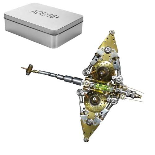 TechnixLabz 3D Stingray Metall-Puzzle, Mechanisches Insektenmodell, Puzzle DIY Bastelset, Tolle Geschenke für Teenager Und Erwachsene (324+PCS) von TechnixLabz